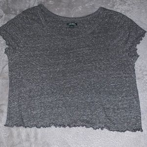 Lettuce Hem Crop Top